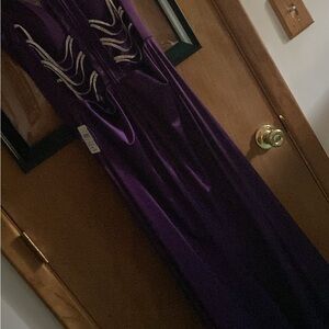 Windsor Royal Purple Maxi Dress